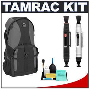 Tamrac 5550 Adventure 10 Digital SLR Backpack (Gray/Black) with Complete Cleaning Kit - Digital Cameras and Accessories - Hip Lens.com