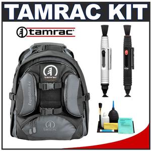 Tamrac 5584 Expedition 4x Photo Digital SLR Camera Backpack (Gray/Black) with Complete Cleaning Kit - Digital Cameras and Accessories - Hip Lens.com