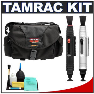 Tamrac 5606 System 6 Pro Digital SLR Camera Bag (Black) with Complete Cleaning Kit - Digital Cameras and Accessories - Hip Lens.com
