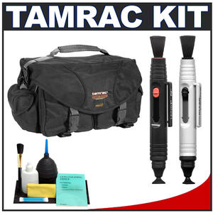 Tamrac 5612 Pro 12 Digital SLR Camera Bag (Black) with Complete Cleaning Kit - Digital Cameras and Accessories - Hip Lens.com