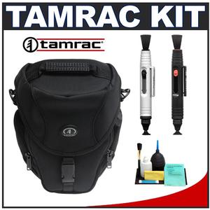 Tamrac 5625 Pro Digital SLR Zoom 5 Camera Holster Bag (Black) with Complete Cleaning Kit - Digital Cameras and Accessories - Hip Lens.com