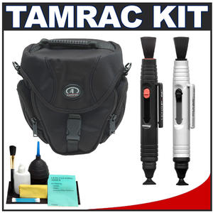Tamrac 5684 Digital SLR Zoom 4 Bag (Black) with Complete Cleaning Kit - Digital Cameras and Accessories - Hip Lens.com