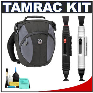 Tamrac 5769 Velocity 9x Pro Photo Digital SLR Camera Sling Bag (Black) with Complete Cleaning Kit - Digital Cameras and Accessories - Hip Lens.com