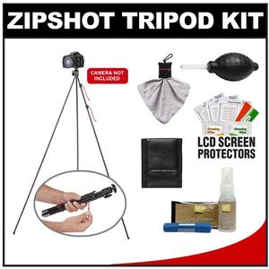 Tamrac ZipShot 44" Compact  Ultra-Light Tripod with Spring Open Legs with Nikon Cleaning Accessory Kit - Digital Cameras and Accessories - Hip Lens.com
