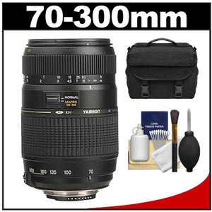 Tamron 70-300mm f/4-5.6 Di LD Macro 1:2 Zoom Lens (BIM) (for Nikon Cameras) with Case + Cleaning Kit - Digital Cameras and Accessories - Hip Lens.com