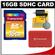Transcend 16GB HC SecureDigital Class 10 (SDHC) Ultimate Ultra-High-Speed Card with Memory Card Case + Cleaning Kit