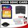 Transcend 16GB HC SecureDigital Class 10 (SDHC) Ultimate Ultra-High-Speed Card with Memory Card Case + Canon Cleaning Kit