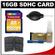 Transcend 16GB HC SecureDigital Class 10 (SDHC) Ultimate Ultra-High-Speed Card with Memory Card Case + Nikon Cleaning Kit