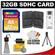 Transcend 32GB HC SecureDigital Class 10 (SDHC) Ultimate Ultra-High-Speed Card with Memory Card Case + Accessory Kit