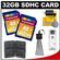 Transcend 32GB HC SecureDigital Class 10 (SDHC) Ultimate Ultra-High-Speed Card (2 PACK) with Memory Card Case + Cleaning Kit