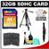 Transcend 32GB HC SecureDigital Class 10 (SDHC) Ultimate Ultra-High-Speed Card with Memory Card Case + Tripod + Cleaning Kit