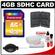Transcend 4GB HC SecureDigital Class 10 (SDHC) Ultimate Ultra-High-Speed Card with Memory Card Case + Canon Cleaning Kit