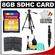 Transcend 8GB HC SecureDigital Class 10 (SDHC) Ultimate Ultra-High-Speed Card with Memory Card Case + Tripod + Cleaning Kit