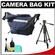 Vanguard Sydney 22 Messenger Digital SLR Camera Bag/Case (Blue) with Deluxe Photo/Video Tripod + Accessory Kit