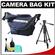 Vanguard Sydney 27 Messenger Digital SLR Camera Bag/Case (Blue) with Deluxe Photo/Video Tripod + Accessory Kit