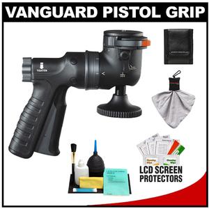 Vanguard GH-100 Pistol Grip Ball Head with Quick Release + Accessory Kit Supports 13.2 lbs. - Digital Cameras and Accessories - Hip Lens.com