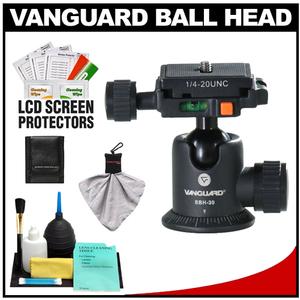 Vanguard SBH-30 Magnesium Alloy Ball Head with Quick Release Supports 11 lbs. / includes Accessory Kit - Digital Cameras and Accessories - Hip Lens.com