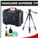 Vanguard Supreme 37F Waterproof and Airtight Hard Case with Foam with Tripod + Cleaning Kit