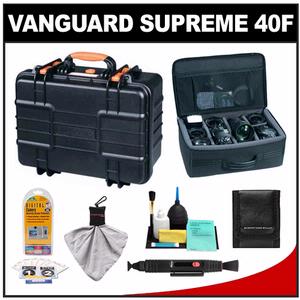 Vanguard Supreme 40F Waterproof and Airtight Hard Case with Foam with Divider Bag + Accessory Kit - Digital Cameras and Accessories - Hip Lens.com