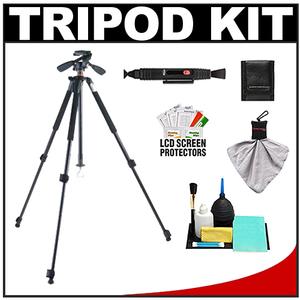 Vanguard Alta+ 203AP Aluminum Alloy Tripod with PH-12 Panhead & Case with Cleaning Accessory Kit - Digital Cameras and Accessories - Hip Lens.com