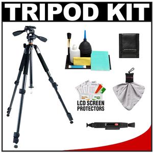 Vanguard Alta+ 204AP Aluminum Alloy Tripod with PH-12 Panhead & Case with Cleaning Accessory Kit - Digital Cameras and Accessories - Hip Lens.com