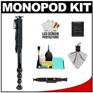 Vanguard Elite 65Ã¢â‚¬? CP-324 Carbon Fiber Monopod with Cleaning Accessory Kit - Digital Cameras and Accessories - Hip Lens.com