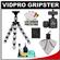 Vidpro GP-22 Gripster II Flexible Digital SLR Camera Tripod with Ball Head + Accessory Kit
