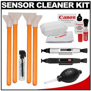 VisibleDust EZ Sensor Cleaning Kit for Size 1.6x Digital SLR Cameras with 1ml Liquid vDust Plus & 4 Vswabs + (2) Lenspen + Canon Cleaning Accessory Kit - Digital Cameras and Accessories - Hip Lens.com
