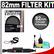 Vivitar 82mm Circular Polarizer Glass Filter with LensPen + CapKeeper + Lens Cleaning Kit