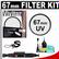 Vivitar 67mm UV Glass Filter with LensPen + CapKeeper + Lens Cleaning Kit