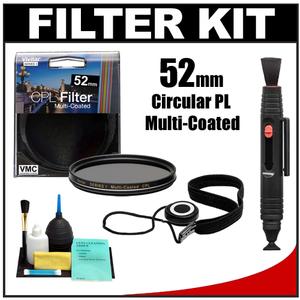 Vivitar Series 1 52mm Multi-Coated Circular Polarizer Glass Filter with Lenspen + CapKeeper + Cleaning Kit - Digital Cameras and Accessories - Hip Lens.com