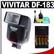 Vivitar Series 1 DF-183 Bounce Head AF Flash (for Sony Alpha) with (4) AA Batteries + Charger + Cleaning Kit