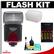 Vivitar Series 1 DF-383 Power Zoom AF Flash (For Pentax/Samsung) with (4) AA Batteries & Charger + Flash Diffuser + Accessory Kit