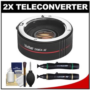 Vivitar Series 1 2x 4 Elements Teleconverter (for Sony Alpha Cameras) with Lenspens + 6-Piece Cleaning Kit - Digital Cameras and Accessories - Hip Lens.com