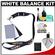 Zeikos Digital Grey Card and Black & White Reference Cards Set with Lanyard with Accessory Kit