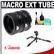 Zeikos Macro Automatic Extension Tube Set for Canon EOS with Macro Tripod + Cleaning Kit