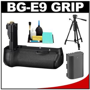 Zeikos BG-E9 Battery Grip for EOS 60D Digital SLR Camera with Battery + Tripod + Cleaning Kit - Digital Cameras and Accessories - Hip Lens.com