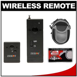 Zeikos Wireless Remote Shutter Release for Olympus Digital SLR Cameras with Travel Case for E-30  E-5  Evolt E-620  E-420  PEN E-P2  E-PL2  E-P3  PL3  E-PM1 - Digital Cameras and Accessories - Hip Lens.com