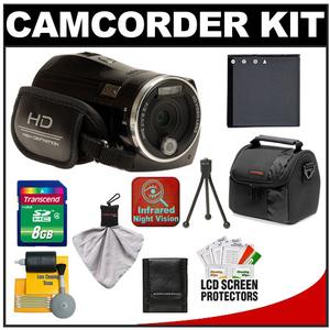 Bell & Howell DNV900HD 1080p High Definition ZoomTouch Digital Video Camcorder w/ Infrared Night Vision with 8GB Card + Battery + Accessory Kit - Digital Cameras and Accessories - Hip Lens.com