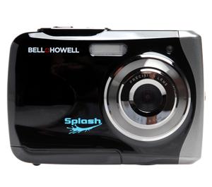 Bell & Howell Splash WP7 Waterproof Digital Camera (Black) - Digital Cameras and Accessories - Hip Lens.com