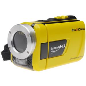 Bell & Howell Splash HD WV30 Waterproof Digital Video Camera Camcorder (Yellow) with Built-in LED Light