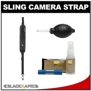 BlackRapid RS-4 Classic Sling Camera Strap with Nikon Cleaning Kit - Digital Cameras and Accessories - Hip Lens.com