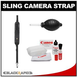 BlackRapid RS-4 Classic Sling Camera Strap with Canon Cleaning Kit - Digital Cameras and Accessories - Hip Lens.com