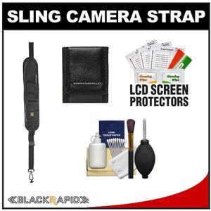 BlackRapid RS-5 Sling Camera Strap with Extra Storage Pockets with Cleaning & Accessory Kit - Digital Cameras and Accessories - Hip Lens.com