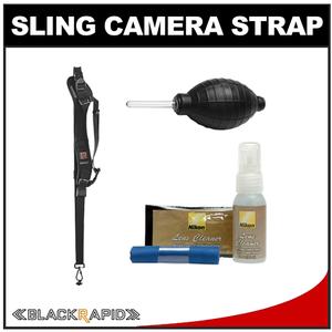 BlackRapid RS-Sport-2 Extreme Sport Slim Camera Strap with Nikon Cleaning Kit - Digital Cameras and Accessories - Hip Lens.com