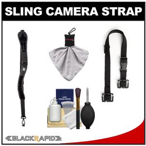 BlackRapid RS-W1 Women's Camera Strap (Classic Floral) with BlackRapid BRAD MOD + Cleaning & Accessory Kit - Digital Cameras and Accessories - Hip Lens.com