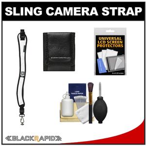 BlackRapid RS-W1 Women's Ballistic Nylon Camera Strap (White) with Cleaning & Accessory Kit - Digital Cameras and Accessories - Hip Lens.com