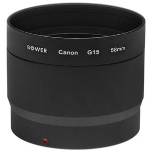 Bower LA-DC58L Conversion Adapter Tube for Canon PowerShot G15 Digital Camera (58mm)