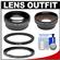 Bower FA-DC67A Adapter Ring for Canon PowerShot SX30 IS & SX40 HS Digital Camera (67mm) with .45x Wide Angle & 2x Telephoto Lenses + Cleaning Kit