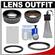 Bower FA-DC67A Adapter Ring for Canon PowerShot SX30 IS HS Digital Camera (67mm) with .45x Wide Angle & 2x Telephoto Lenses + NB-7L Battery + Accessory Kit